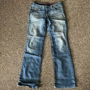 Express flare leg jeans